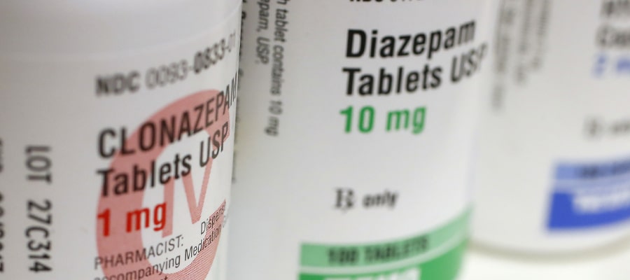 Diazepam vs Clonazepam
